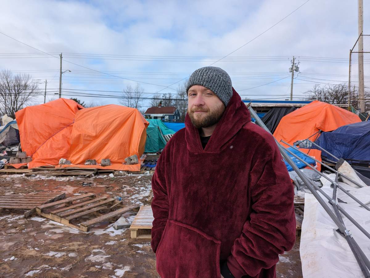 Josh Punk is a resident of the Cobequid Road ballfield in Lower Sackville.