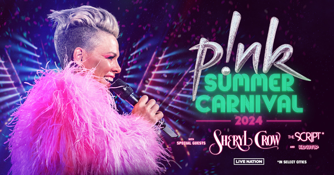 Get the Party Started! Pink bringing stadium tour to Edmonton in 2024 - image