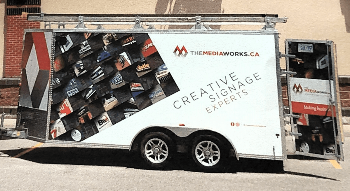 Peterborough County OPP say this trailer was reported stolen from a location on County Road 45 in Asphodel-Norwood Township.