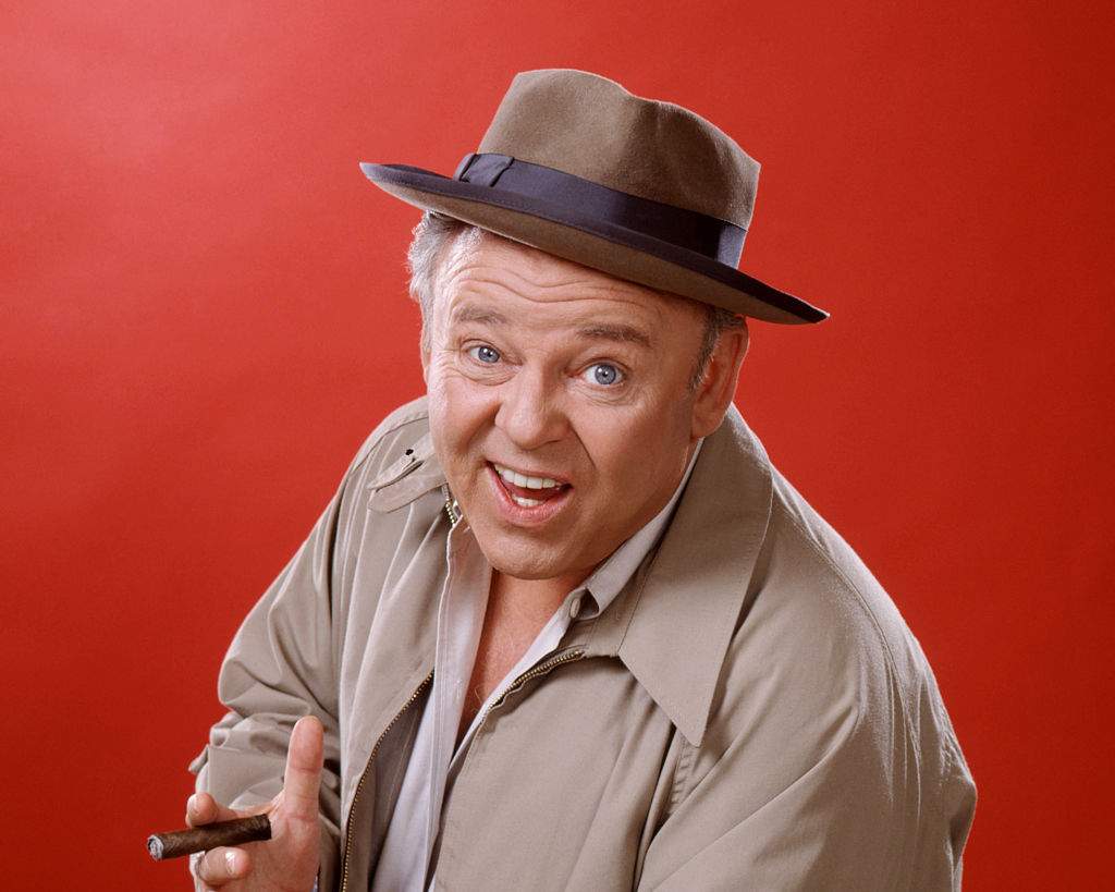 Carroll O'Connor in a publicity shot for 'All in the Family,' circa 1975.