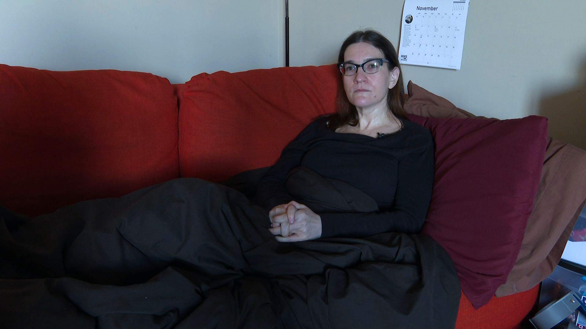 Disability advocate April Hubbard has been looking for an accessible home since 2018.