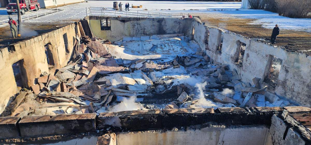RCMP are investigating a fire at the Beiseker Seventh Day Adventist Church.