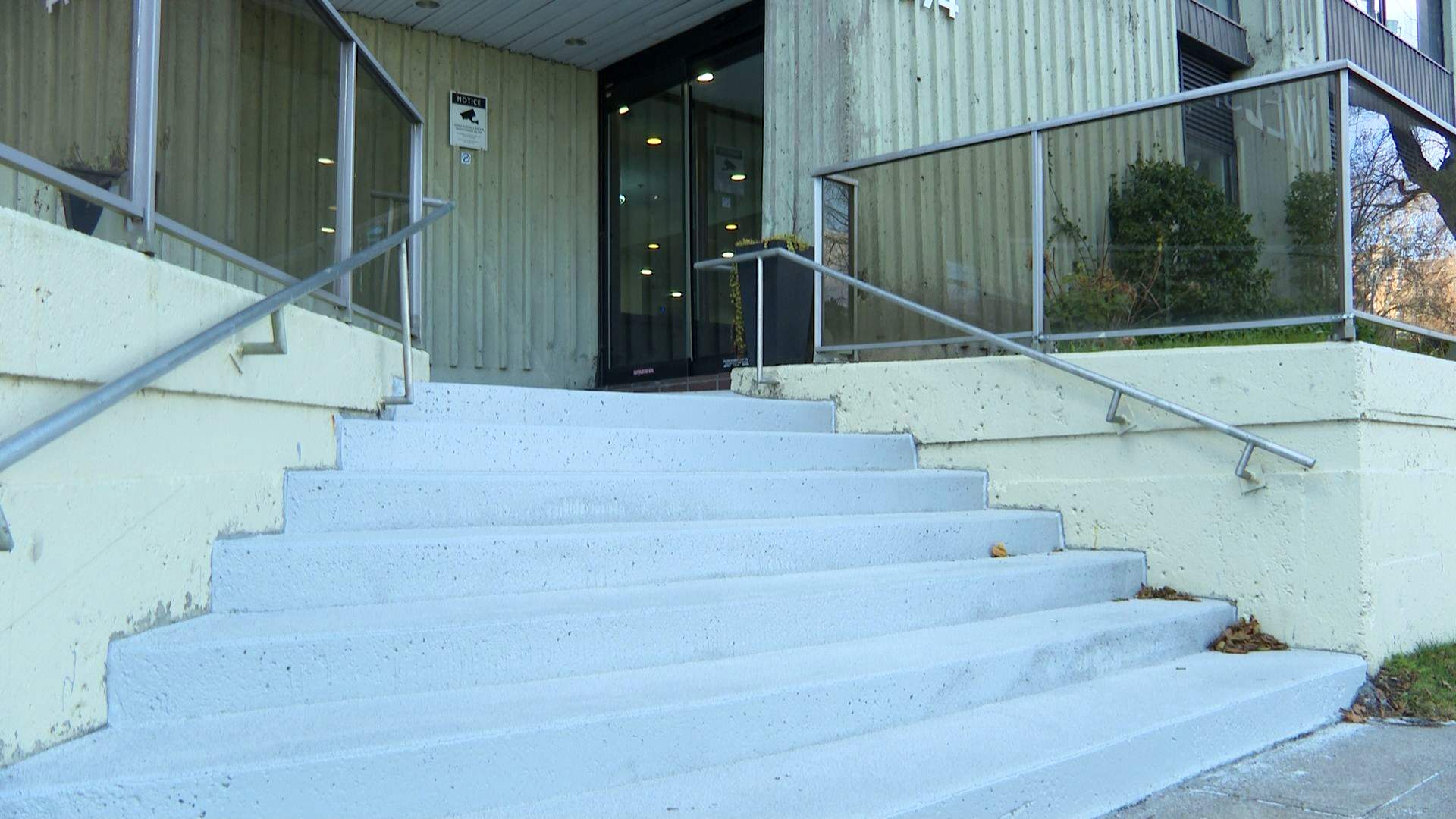 Hubbard says it’s difficult to get in and out of her building because her front entrance doesn’t have a ramp. There is a side door but getting through it is still a hassle. She hasn’t left her apartment since March.