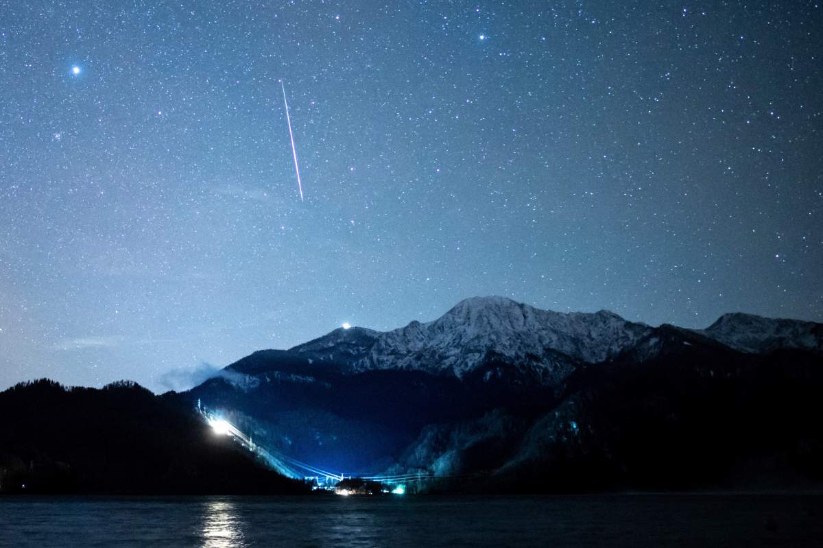 Geminid meteor shower