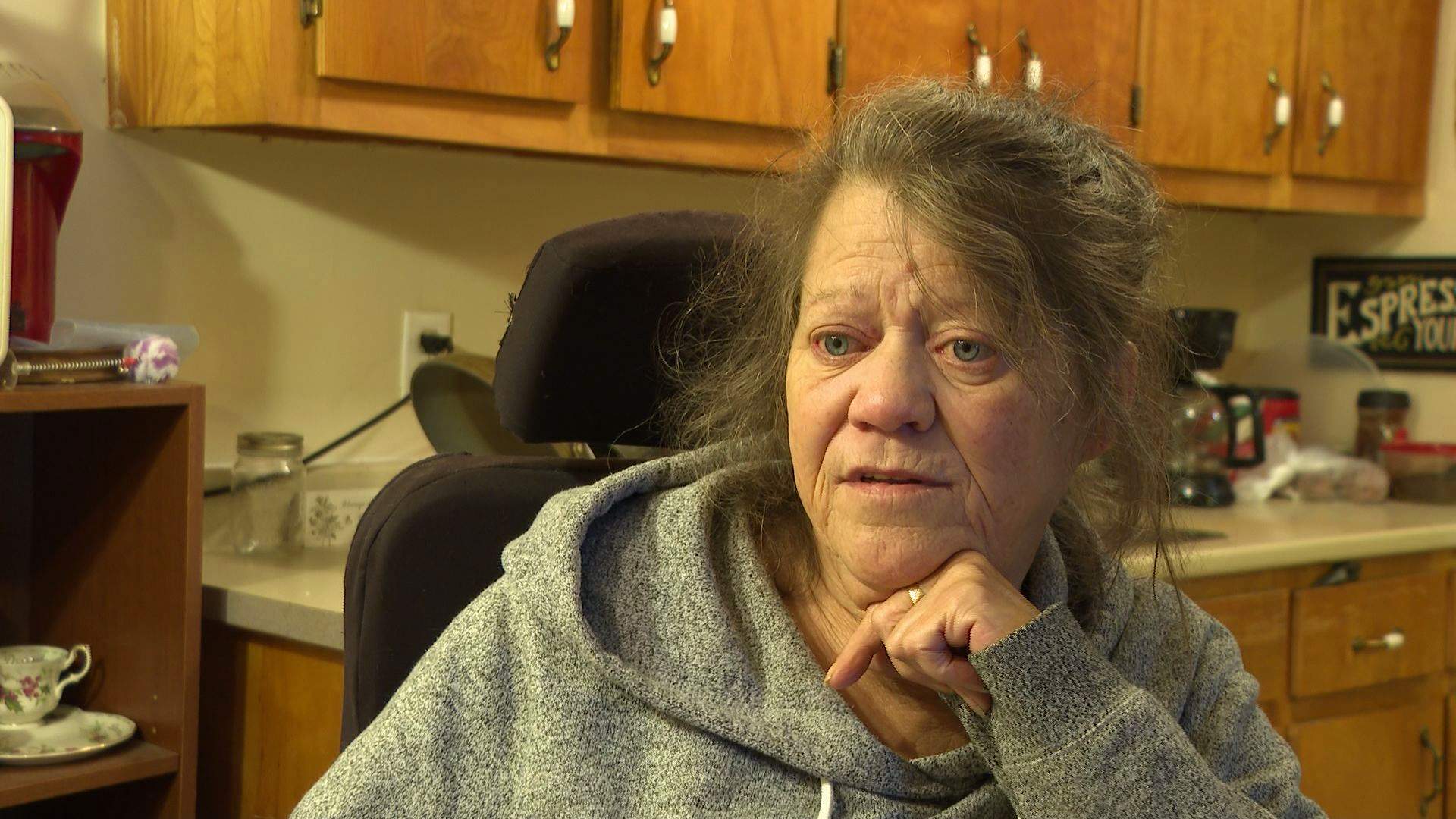 Karyn Parkyn had to live in a hospital for seven months after leg surgery because she didn’t have anywhere else to go.