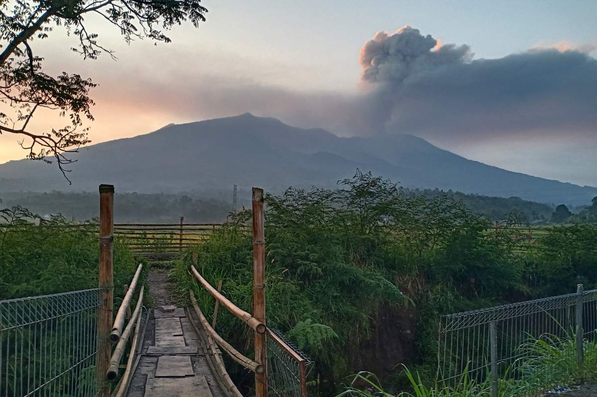 Mount Marapi Volcano