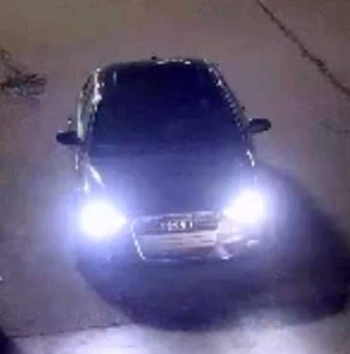 Image of the suspect getaway vehicle.
