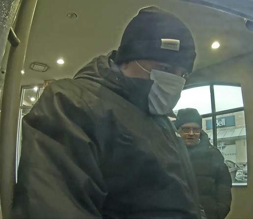 One of three suspects wanted by Kingston police in connection to recent distraction thefts.