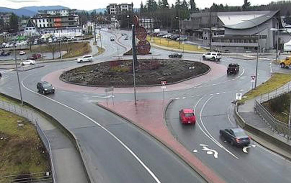 Weather conditions in Abbotsford, B.C., on Jan. 31, 2024.