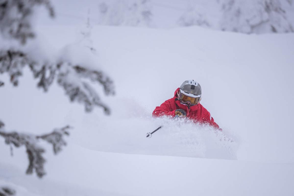 Skiing conditions at Big White Ski Resort on Tuesday, Jan. 9, 2024.