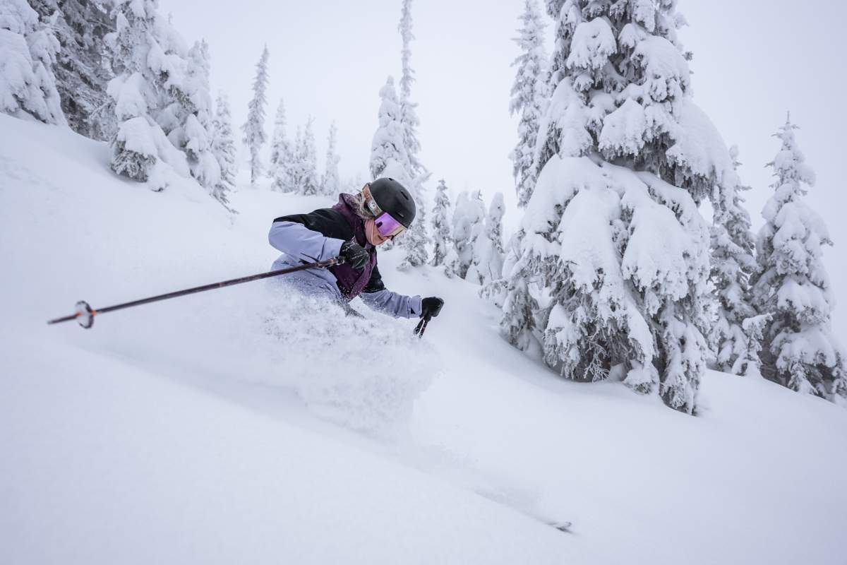 Conditions at Big White Ski Resort on Tuesday, Jan. 9, 2024.