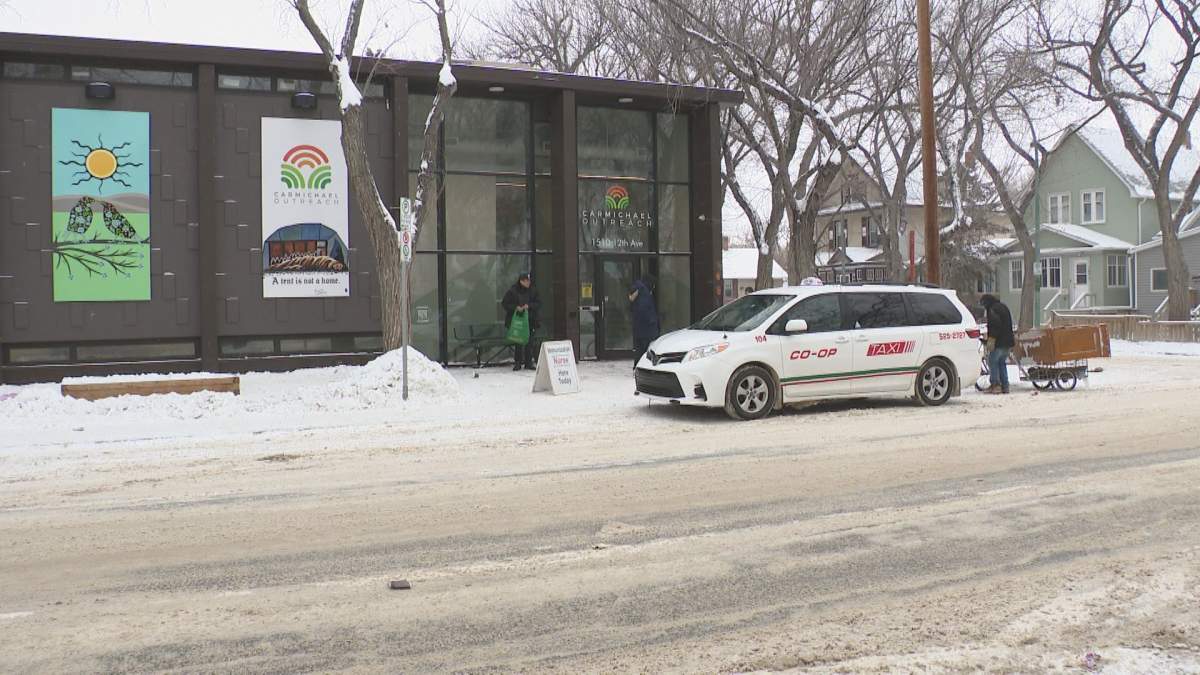 The Carmichael Warming Centre is now in operation from 11 p.m. to 7 in the morning where local residents can warm up, rest and have a hot beverage and have a bite to eat.