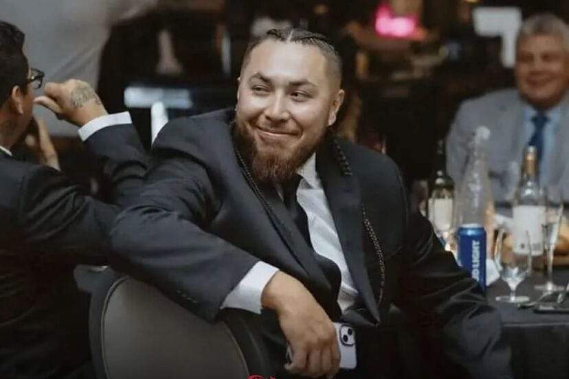 A photo of Dylan Brody Isaacs, 30, from Six Nations of the Grand River, Ont. Isaacs was fatally shot after leaving an NFL game in Miami, Florida on Sunday. Jan. 7, 2024. 