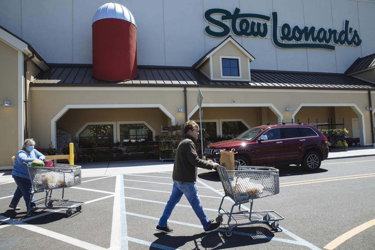 A Stew Leonard's grocery chain.