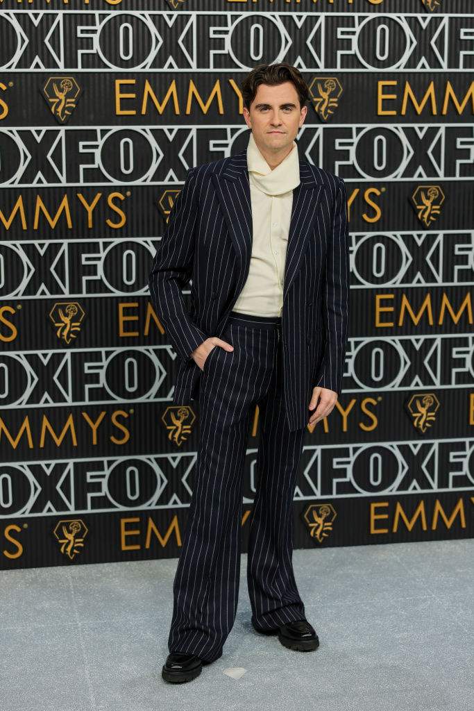 Billy Harris attends the 75th Primetime Emmy Awards at Peacock Theater on January 15, 2024 in Los Angeles, California.