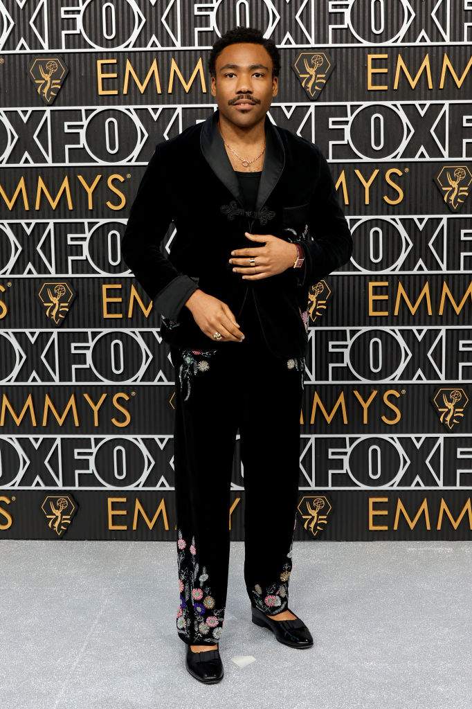 Donald Glover attends the 75th Primetime Emmy Awards at Peacock Theater on January 15, 2024 in Los Angeles, California.