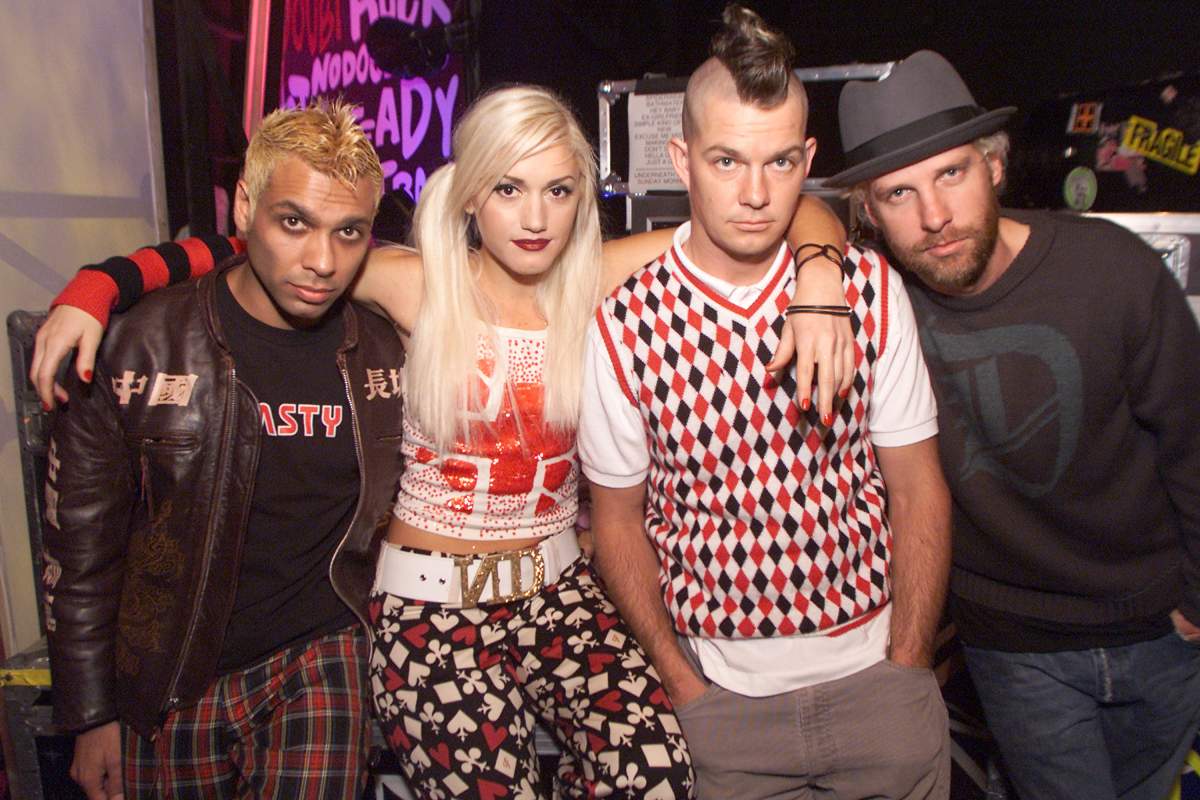 No Doubt members in 2001.