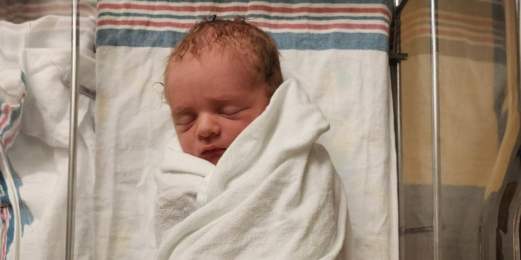 Ferguson “Gus” Kenneth Ouellet Mitchell was Vancouver Island Health Authority’s first baby of 2024.