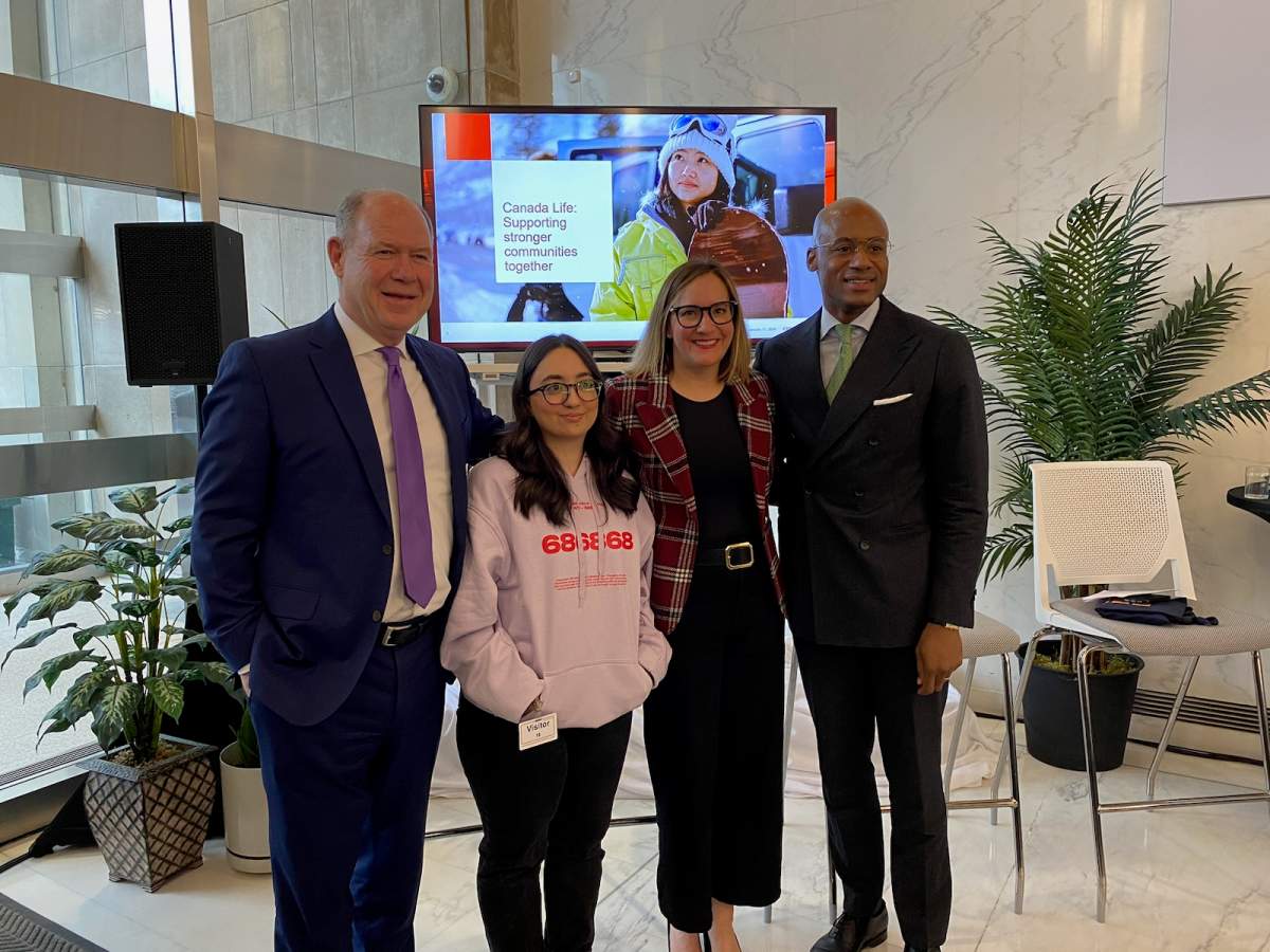(Left to Right) Jeff Macoun, Ilona Manda, Lindsey Coulter and David Simmonds.