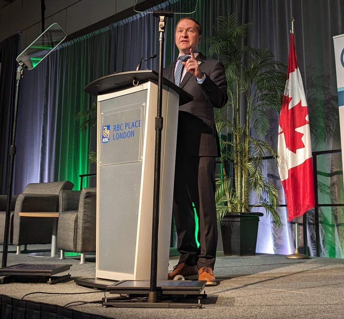 Mayor Josh Morgan 2024 State of the City Address at RBC Place in London. 