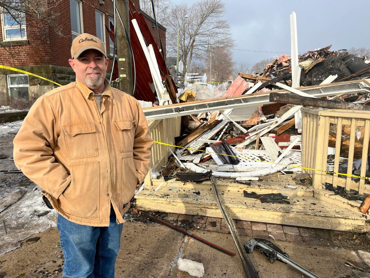 Bouctouche fire Chief  Maurice Belliveau says the fire was difficult to fight because of the building’s materials.
