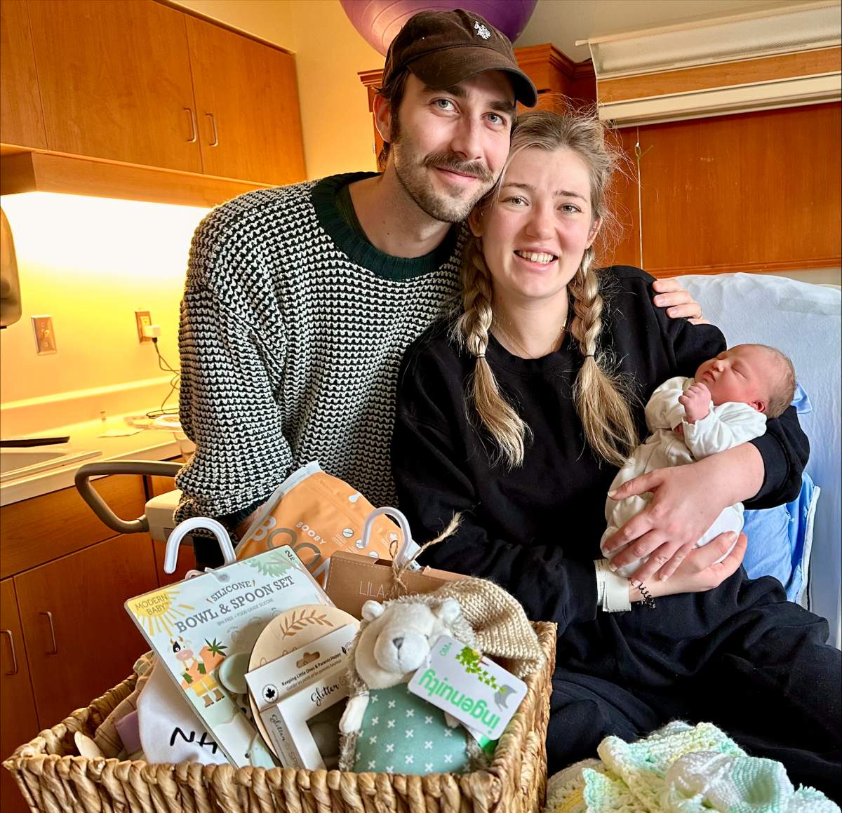 Georiga, daughter of Vanessa and Jake Morris was born on Jan. 1, 2024, the first arrival of the new year at Northumberland Hills Hospital in Cobourg.