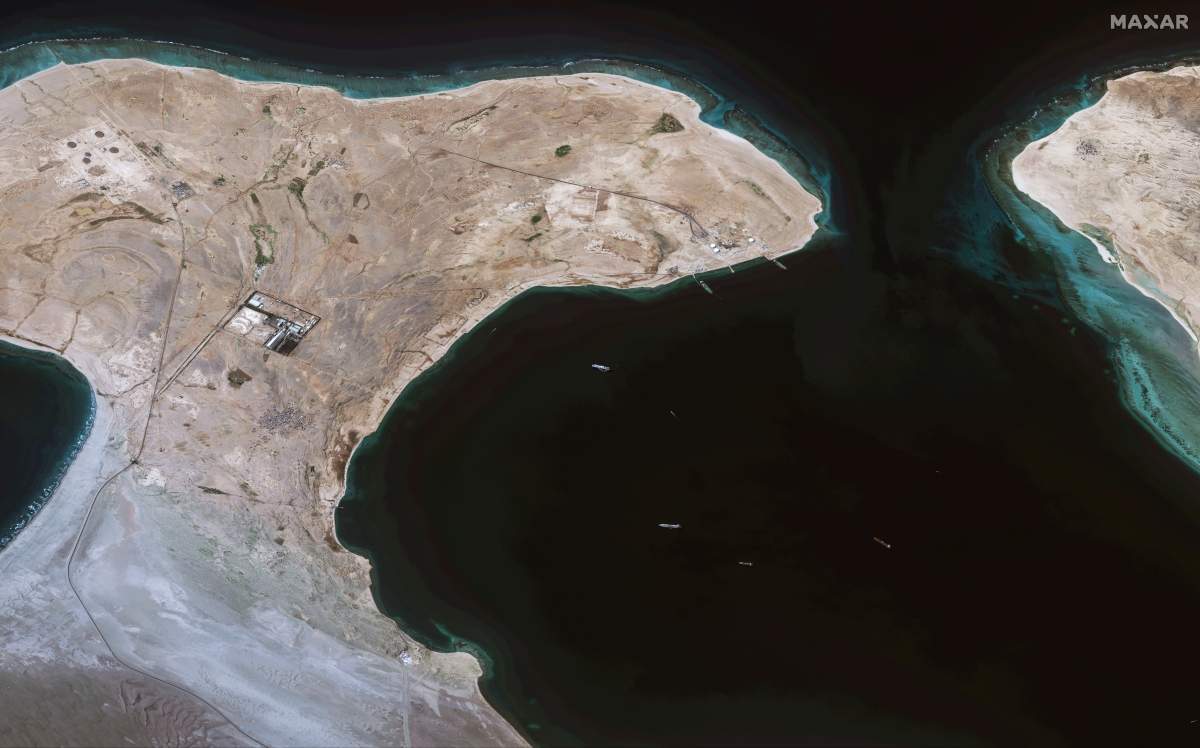 Israel Palestinians Red Sea