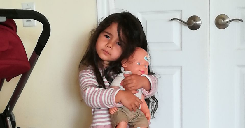 Vahid Emami’s daughter Sofie.