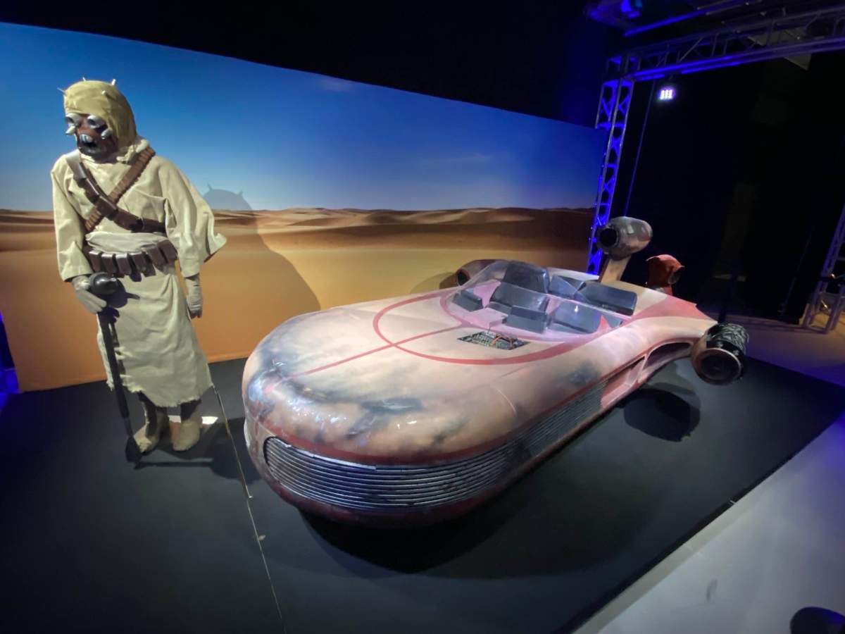 The "Unofficial Galaxies" exhibit bills itself as a show featuring one of the world's largest private single collections of Star Wars memorabilia.