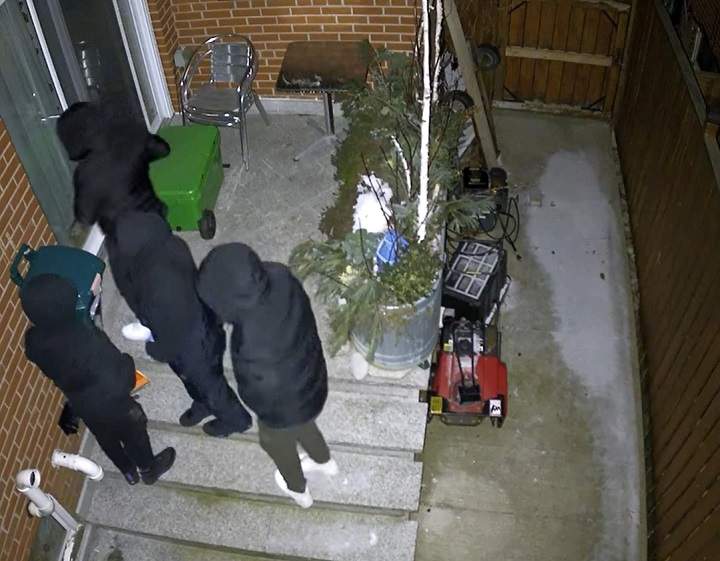 Police released a brief surveillance video showing part of the incident.
