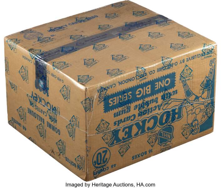 A photo ofthe case of cards.