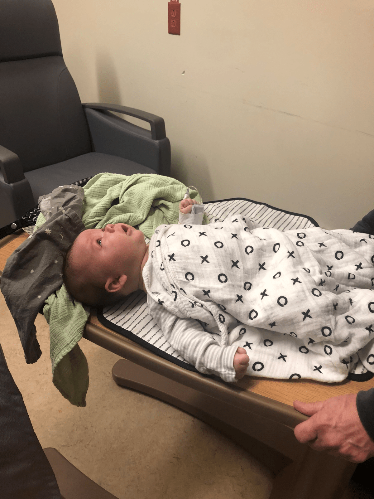 Boros-Rausch said her son had to get diaper changes on chairs and tables because there was no sanitary place to change him.