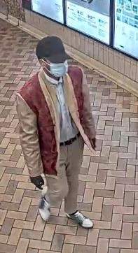 Toronto police said they were searching for a man wearing beige pants and a jacket.