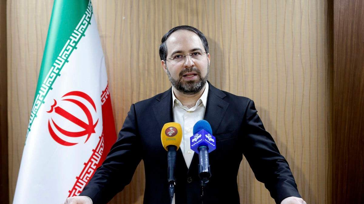 Seyed Salman Samani, when he was spokesperson for Iran's ministry of interior.