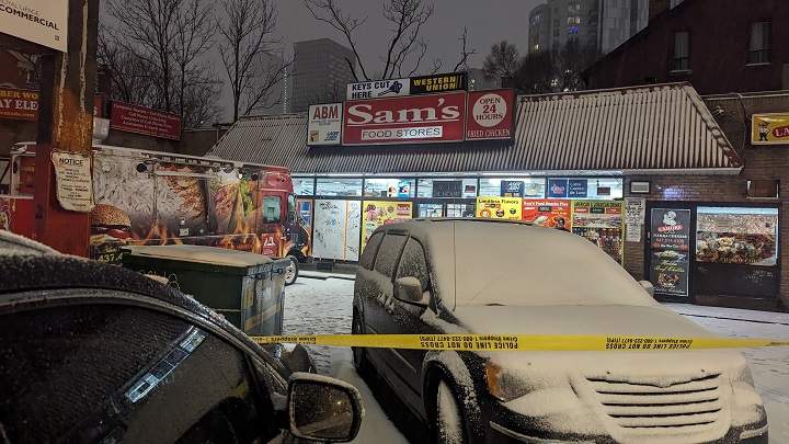 Responding officers say the victim was not immediately located, but shell casings were found, and a firearm was seized.