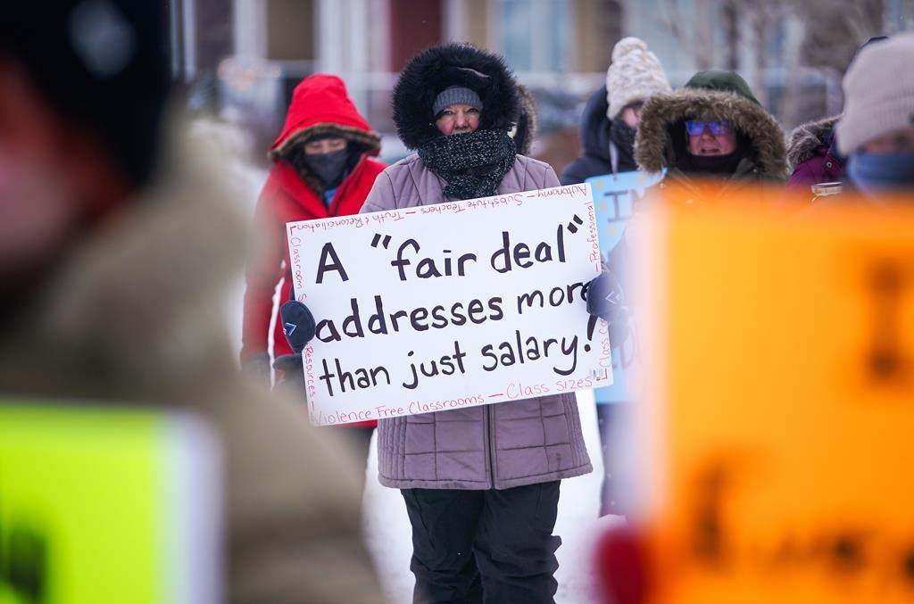 Noon-hour supervision is being pulled from some schools in Saskatchewan on Thursday. THE CANADIAN PRESS/Heywood Yu.