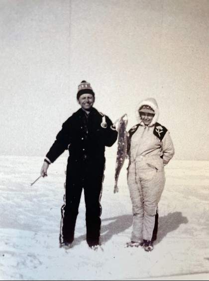 Frank and Rose Perzylo. Chantel Uhrich says she has fond memories of visiting her uncle and aunt in Dauphin, spending the summers fishing and boating and attending the Ukrainian festival.