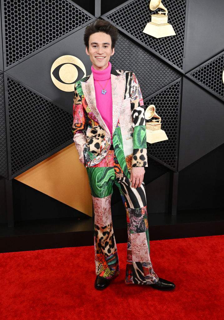 Jacob Collier at the 66th Annual GRAMMY Awards held at Crypto.com Arena on February 4, 2024 in Los Angeles, California.