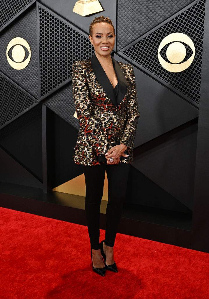MC Lyte at the 66th Annual GRAMMY Awards held at Crypto.com Arena on February 4, 2024 in Los Angeles, California.