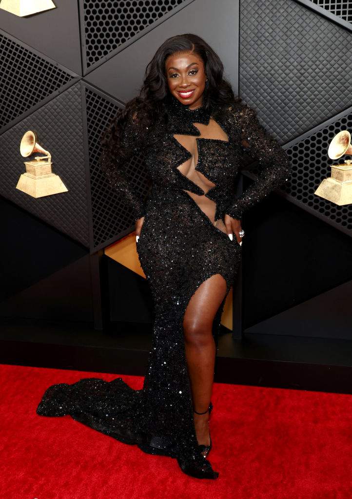 Kendra G attends the 66th GRAMMY Awards at Crypto.com Arena on February 04, 2024 in Los Angeles, California.