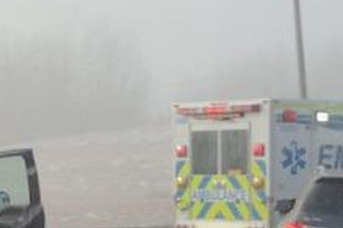 Parkland RCMP said officers were called to a crash involving a dump truck and another vehicle on Highway 16 near Range Road 20 at 9:26 a.m. on Feb. 21, 2024. Police did not confirm if the foggy conditions played a role in the collision.