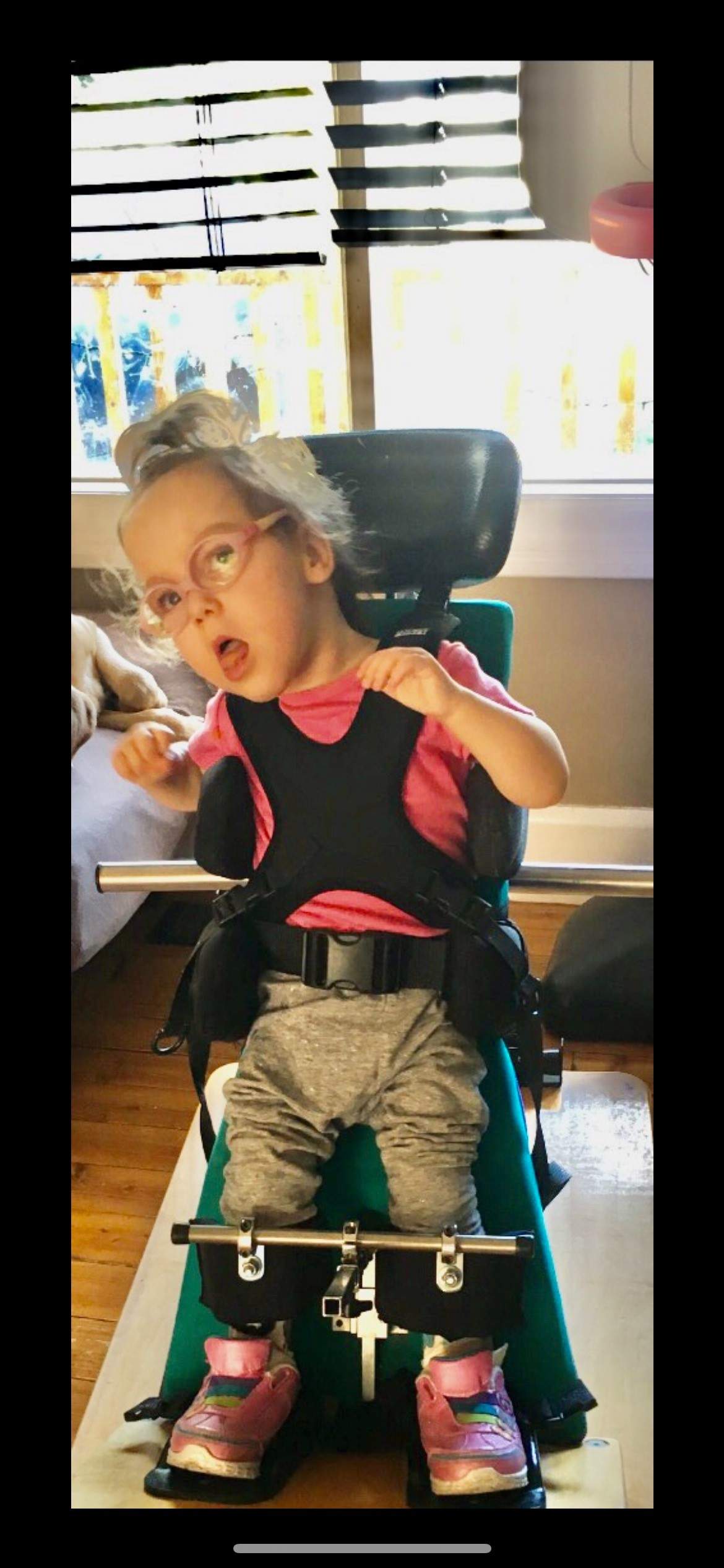 Mia has had more than half a dozen surgeries at B.C. Children’s Hospital throughout her young life.
