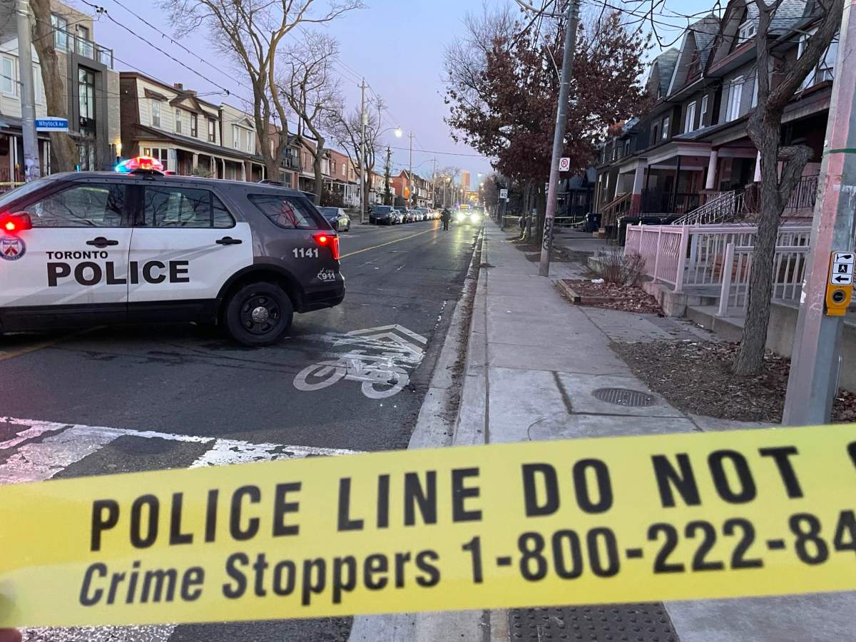 Police investigate shooting on Feb. 6, 2024.
