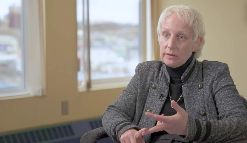 Jane Bates. Nunavut's Representative for Children and Youth, spoke with Global News October 2023.
