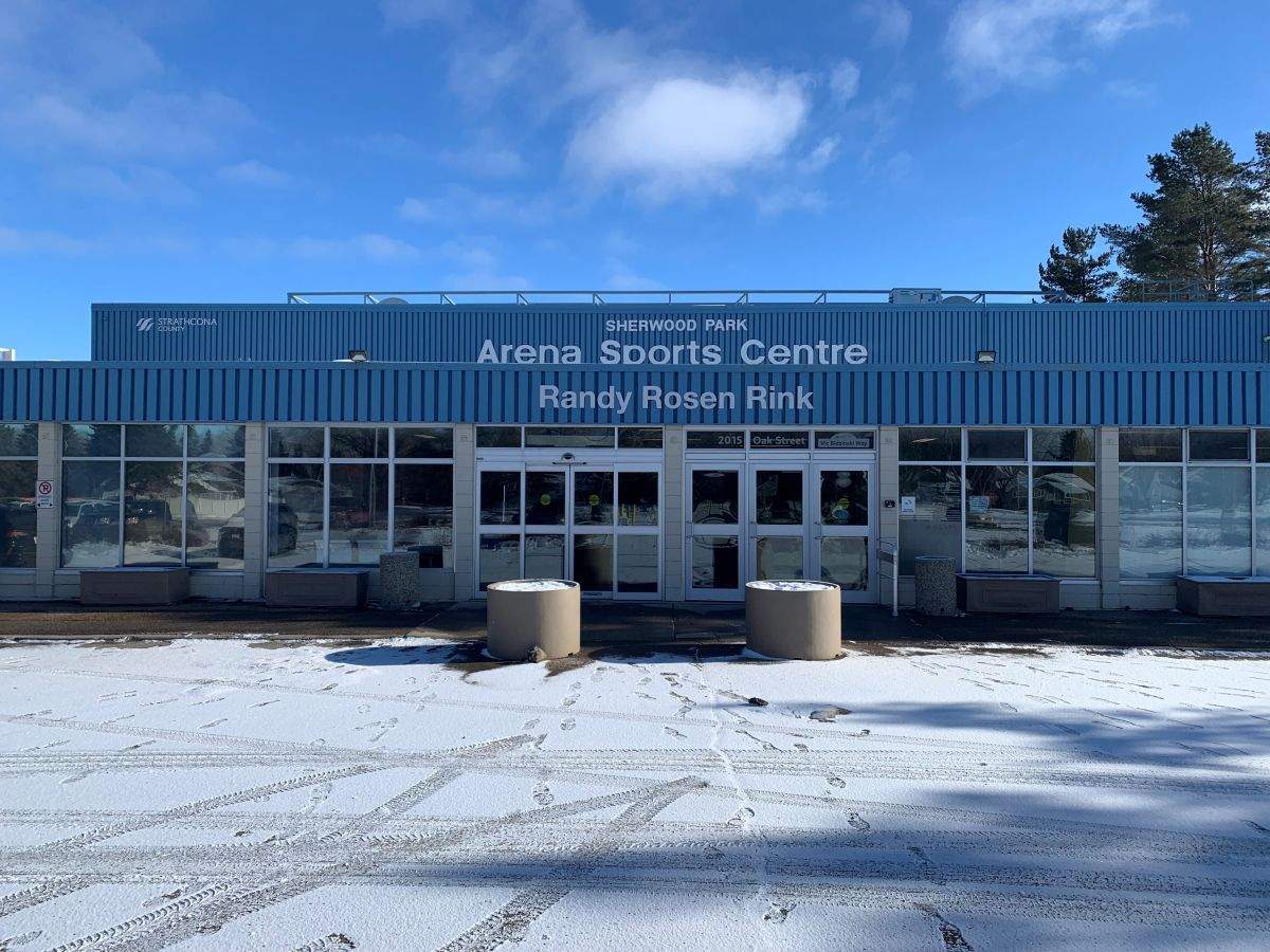 Randy Rosen Rink in Strathcona County on Feb. 14, 2024.