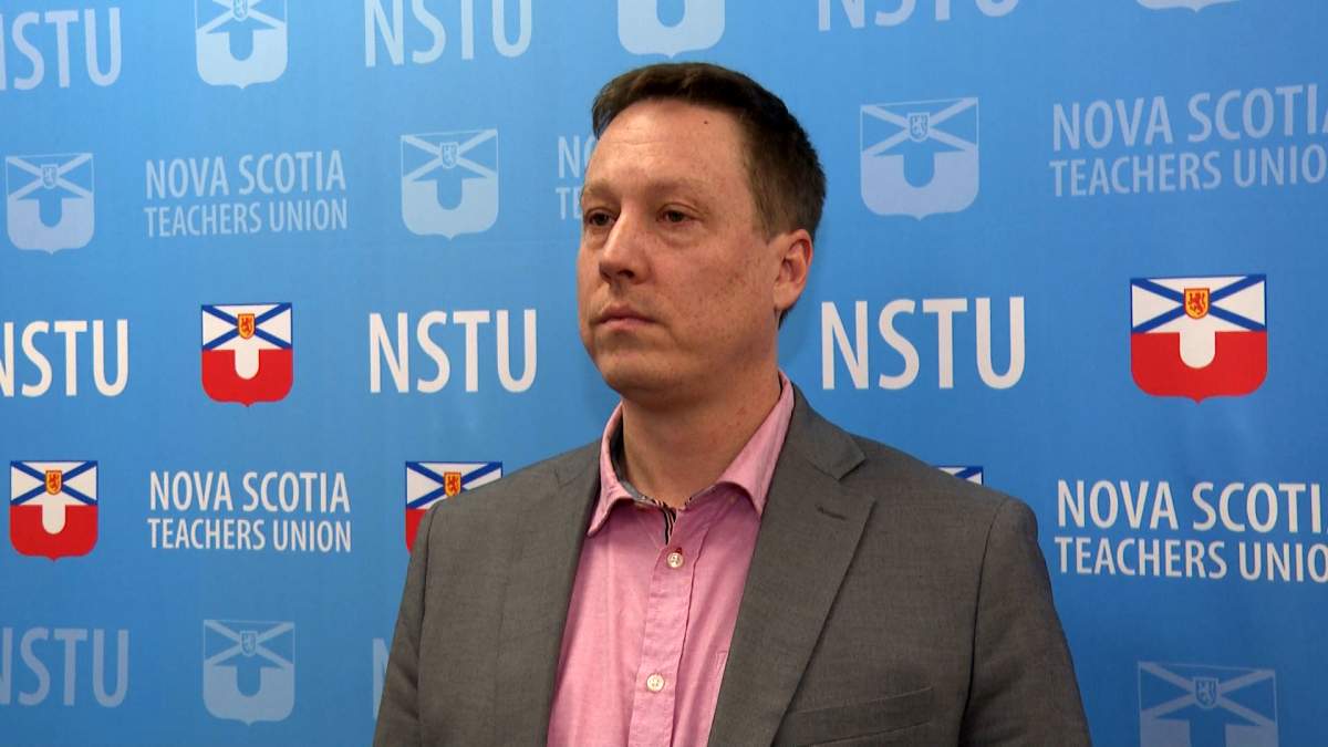 Ryan Lutes is the president of the Nova Scotia Teachers Union.