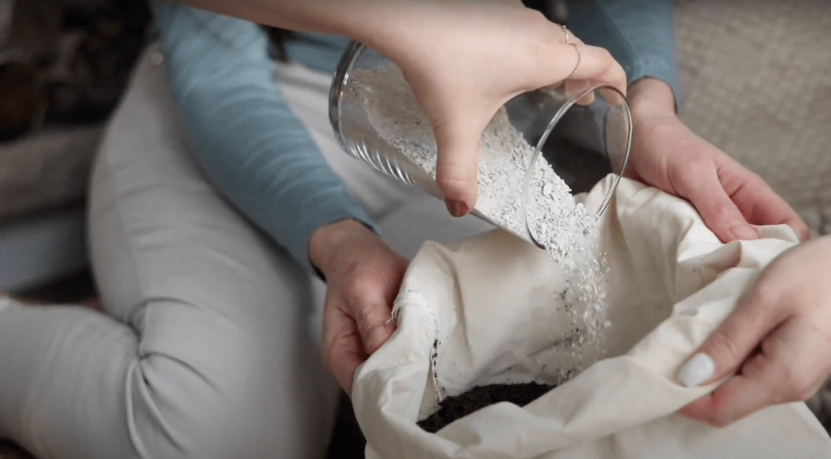 AWAKE uses a patented method of mixing soil with ashes to help cremated remains return to the earth.