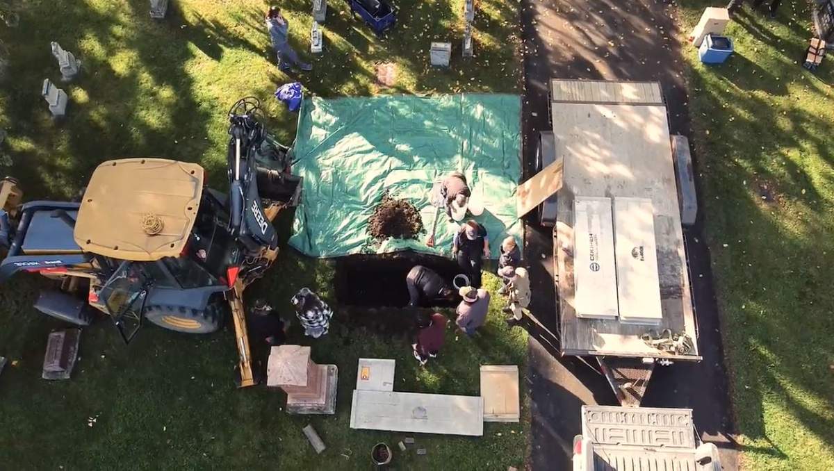 On Sept. 27, 2023, unidentified human remains were exhumed from Edmonton Cemetery as part of Project Match.