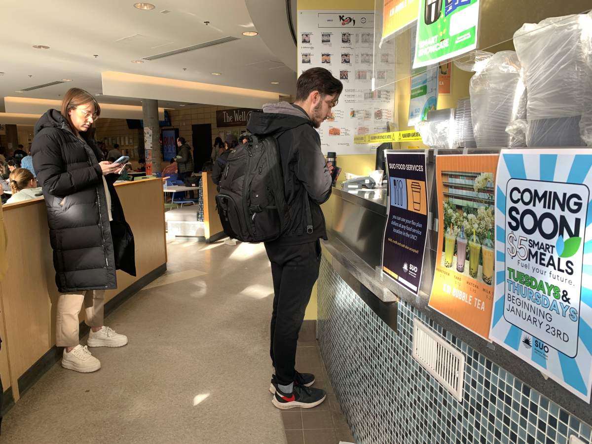 The Smart Meal program launched in September 2023 to help students with food insecurity.