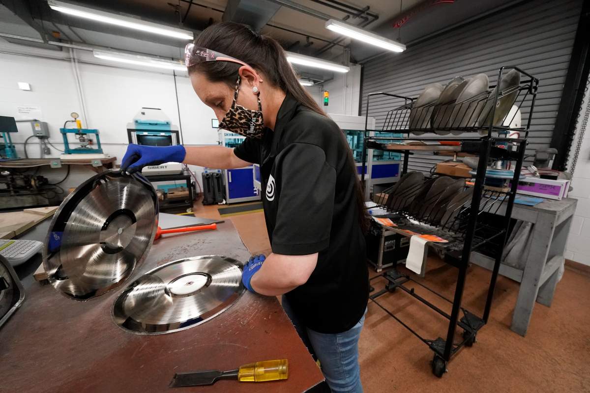 Vinyl record plant